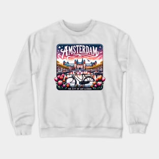 Amsterdam Holland Essence- Netherlands Crewneck Sweatshirt